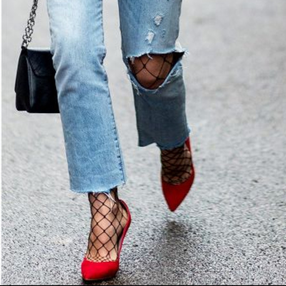 NWT HUE Fishnet Tights - Picture 4 of 7